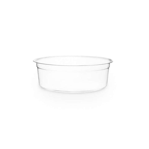 Base round deli container PLA 8oz (240ml)